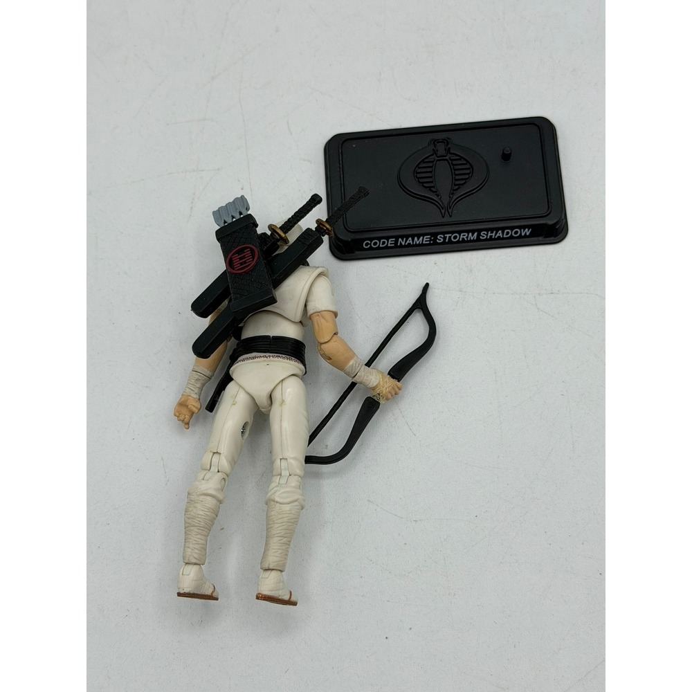 GI Joe 25th Anniversary Storm Shadow Ninja Action Figure Accessories 3.75" - Picture 5 of 9